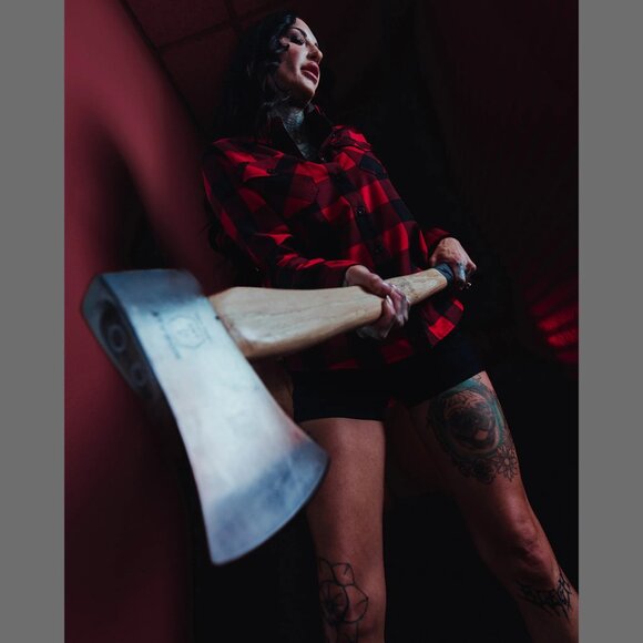 DIXXON FLANNEL - REDRUM 10 YR Flannel Shirt - Women's Large - Picture 9 of 9